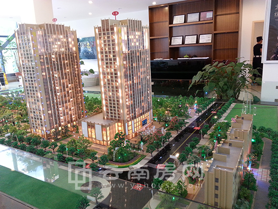 霖嵐國際廣場沙盤 霖嵐國際廣場沙盤
