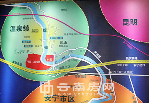 溫泉半島項目區(qū)位圖 溫泉半島項目區(qū)位圖