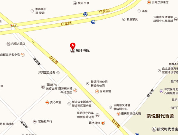 東環洲際區位圖 東環洲際區位圖