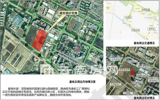 恒旺廣場項目用地位置圖 恒旺廣場項目用地位置圖