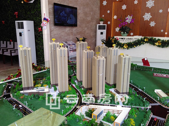 融城春曉沙盤 融城春曉沙盤