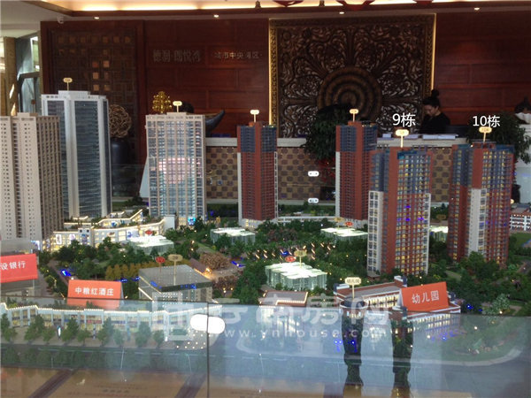 德潤朗悅灣沙盤圖 德潤朗悅灣沙盤圖