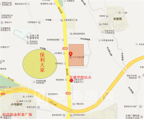 中產花 香四季區位圖 中產花 香四季區位圖