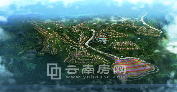 悅景 莊西雙版納項目規(guī)劃圖 悅景 莊西雙版納項目規(guī)劃圖