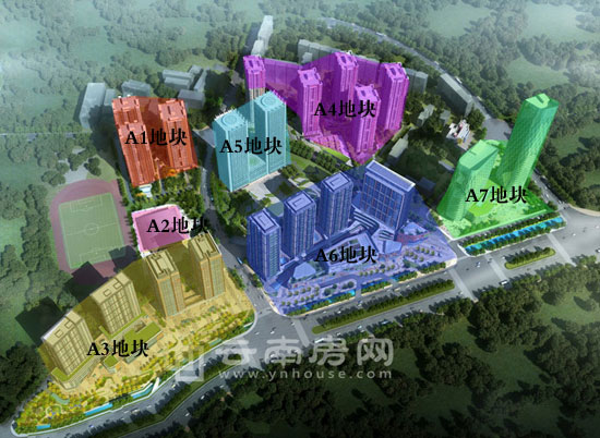 西城 時代地塊劃分 西城 時代地塊劃分