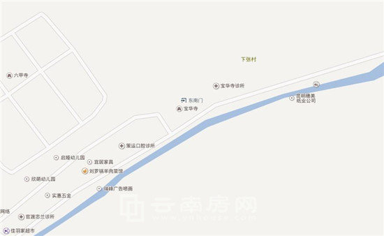 寶華寺片區區位圖 寶華寺片區區位圖