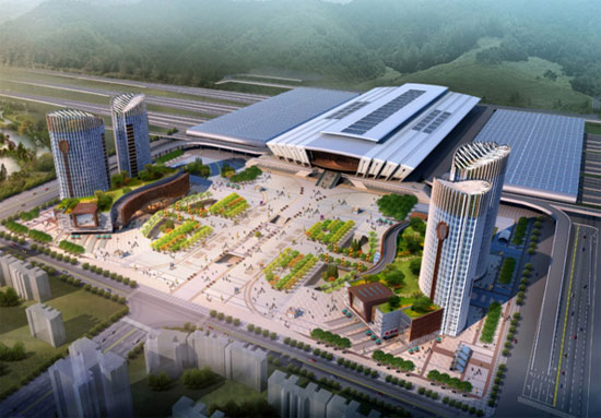 昆明高鐵新南站 昆明高鐵新南站