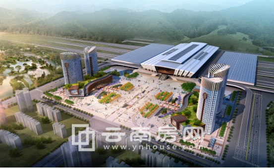 高鐵時代 廣場效果圖 高鐵時代 廣場效果圖