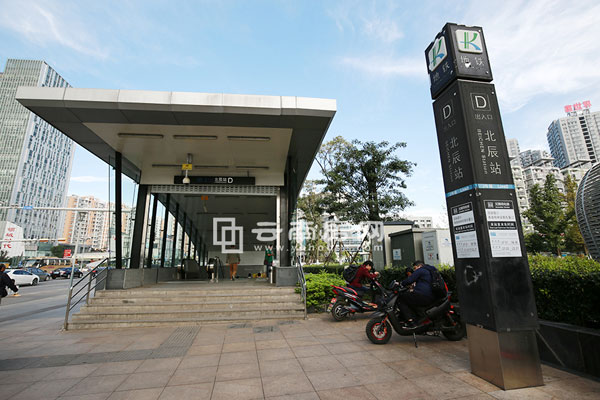鑫世界毗鄰北辰站 鑫世界毗鄰北辰站