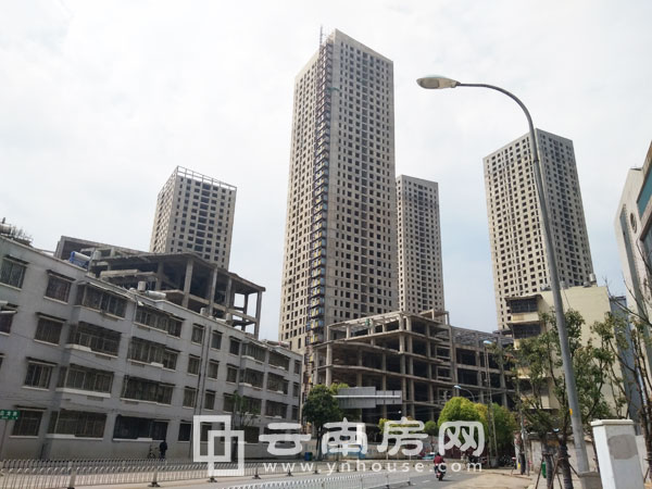 處于停工狀態的大宥城 處于停工狀態的大宥城