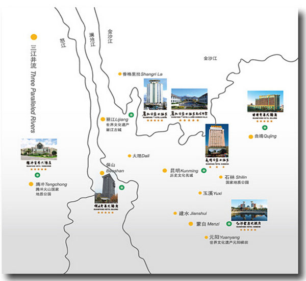 官房集團酒店布局(圖片來源于網絡) 官房集團酒店布局(圖片來源于網絡)