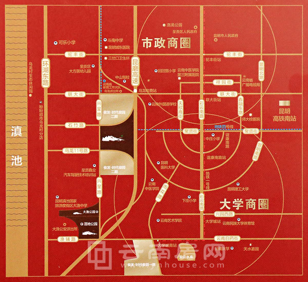 時代俊園區位圖 時代俊園區位圖