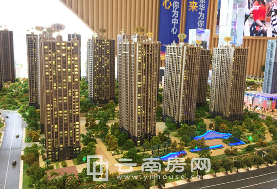 七彩云南第壹城沙盤 七彩云南第壹城沙盤