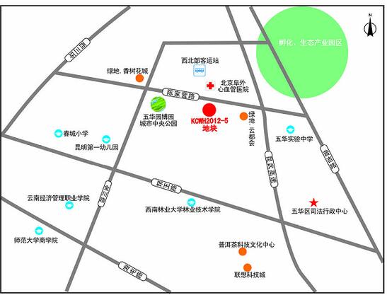 碧桂園控股云南韓國城(項(xiàng)目地塊位置圖) 碧桂園控股云南韓國城(項(xiàng)目地塊位置圖)