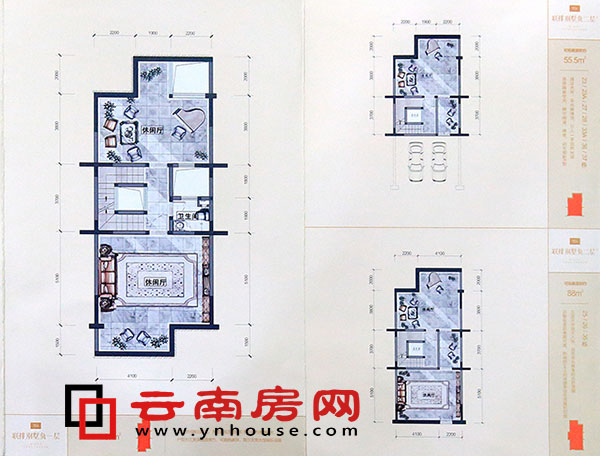美的順城府T1N(聯排中戶戶型)地下戶型圖 美的順城府T1N(聯排中戶戶型)地下戶型圖