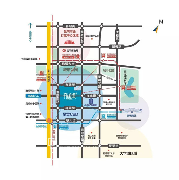 孔雀鎮(zhèn)區(qū)位圖 孔雀鎮(zhèn)區(qū)位圖