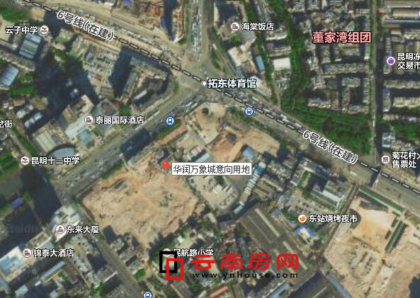 官渡區吳井街道地塊大概位置 官渡區吳井街道地塊大概位置