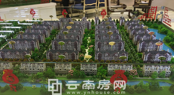 滇池俊府二期香緹郡沙盤圖 滇池俊府二期香緹郡沙盤圖