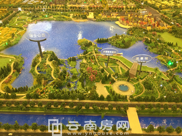 瑞士園沙盤圖 瑞士園沙盤圖