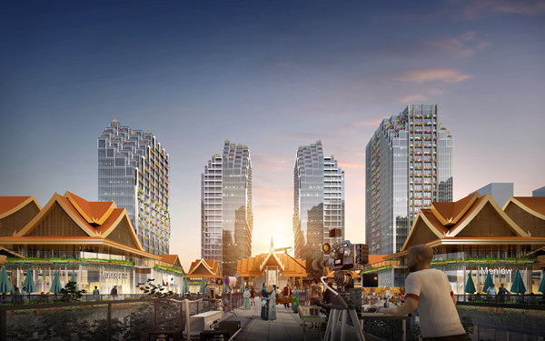 孔雀鎮規模很大 孔雀鎮規模很大