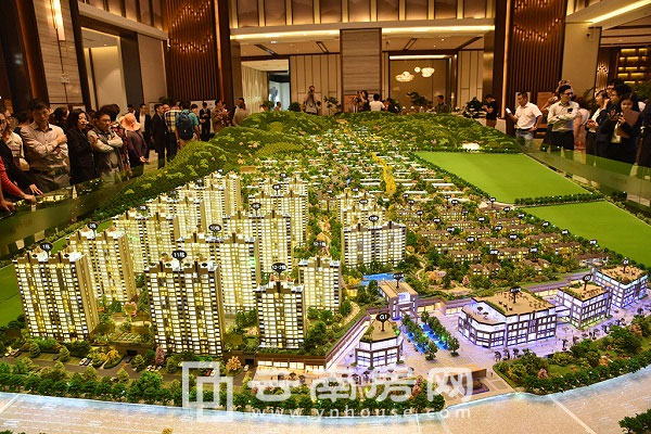 美的順城府沙盤 美的順城府沙盤