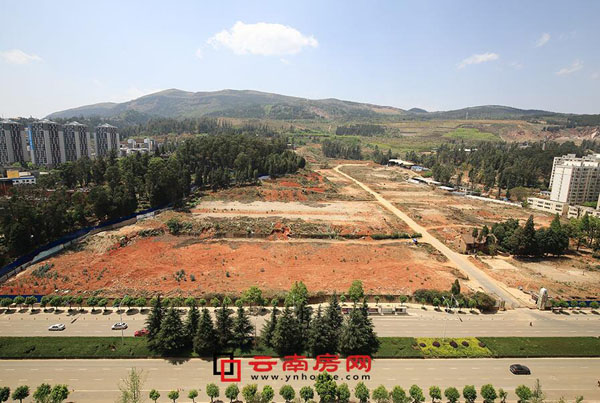 昆明人造板機廠地塊實景 昆明人造板機廠地塊實景