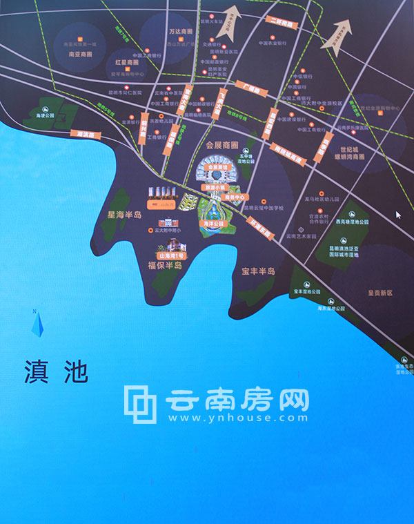 山海灣1號區位圖 山海灣1號區位圖