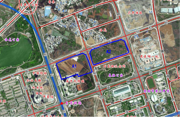 呈貢新城吾悅廣場(chǎng)區(qū)位示意圖 呈貢新城吾悅廣場(chǎng)區(qū)位示意圖