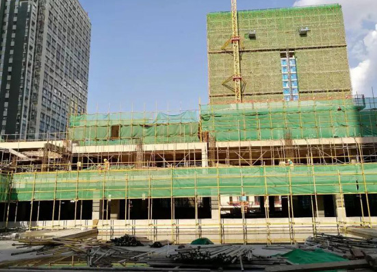 涌鑫哈佛中心兌現承諾,主體結構已到4層 涌鑫哈佛中心兌現承諾,主體結構已到4層