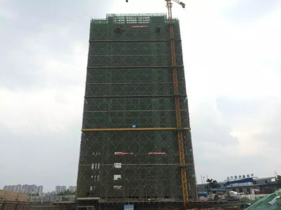 2棟已經封頂 2棟已經封頂