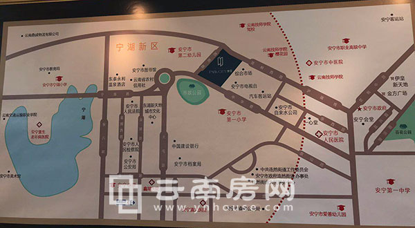 中梁博翠區位示意圖 中梁博翠區位示意圖