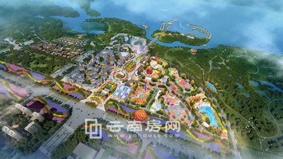 中國滇池花田國際度假區效果圖 中國滇池花田國際度假區效果圖