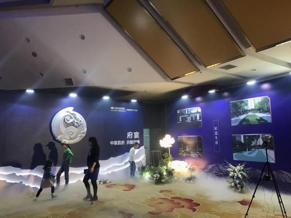 中梁首府發(fā)布會品牌館實(shí)景圖 中梁首府發(fā)布會品牌館實(shí)景圖