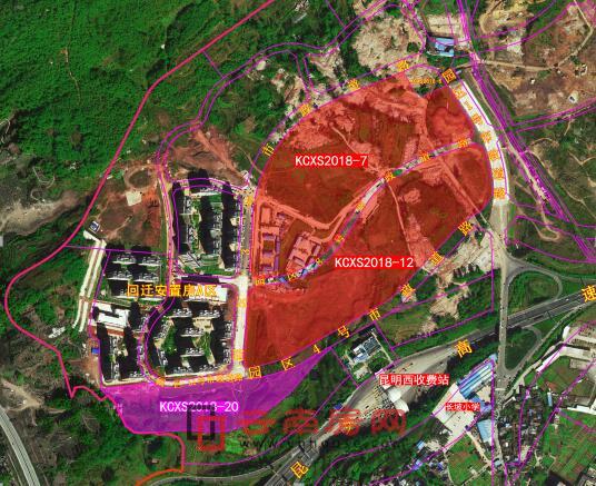 昆明長坡泛亞國際物流園區推介地塊位置 昆明長坡泛亞國際物流園區推介地塊位置