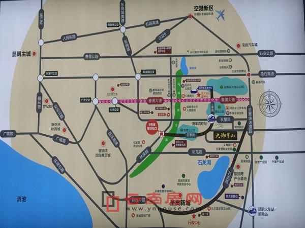 龍湖半山區位 龍湖半山區位