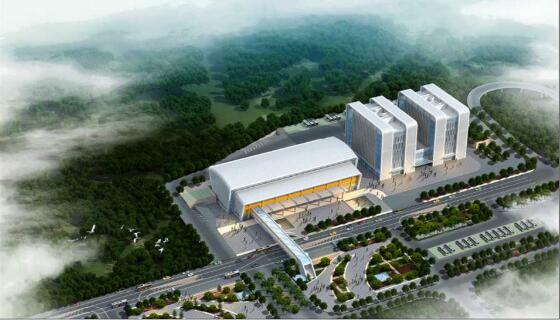 昆明南站客運中心設計有人行天橋,實現鐵路、公路快速換乘 昆明南站客運中心設計有人行天橋,實現鐵路、公路快速換乘