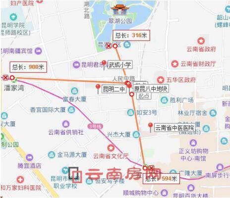 原昆八中地塊緊靠距離翠湖僅三四百米,周邊學校、醫院配套豐富 原昆八中地塊緊靠距離翠湖僅三四百米,周邊學校、醫院配套豐富