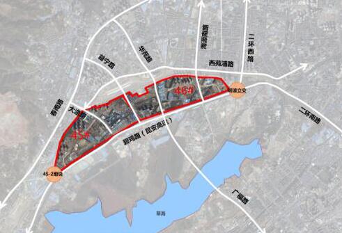 西山區(qū)45、46號(hào)地塊位于草海被片區(qū)、昆安高速以北 西山區(qū)45、46號(hào)地塊位于草海被片區(qū)、昆安高速以北