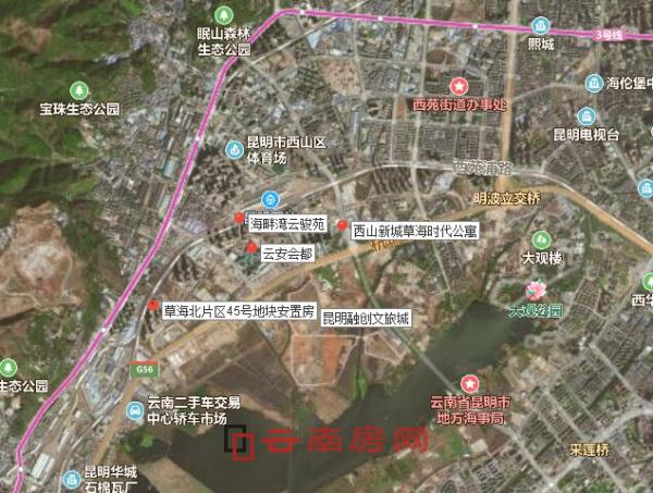 從地圖上看,西山區(qū)45、46號(hào)片區(qū)內(nèi)已經(jīng)有地塊啟動(dòng)建設(shè) 從地圖上看,西山區(qū)45、46號(hào)片區(qū)內(nèi)已經(jīng)有地塊啟動(dòng)建設(shè)