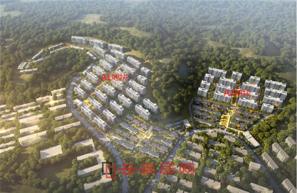 金茂國際新城A1、A2兩個地塊相鄰 金茂國際新城A1、A2兩個地塊相鄰