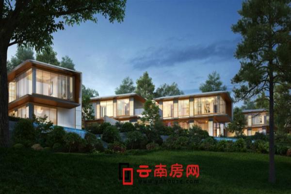 效果圖上的中國鐵建·山語桃源 效果圖上的中國鐵建·山語桃源