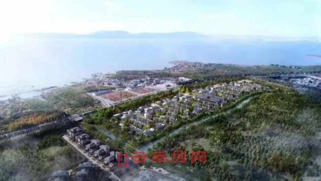 滇池湖岸效果圖 滇池湖岸效果圖