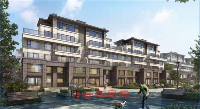 藍光新城碧桂園·古滇水云城項目洋房立面效果圖 藍光新城碧桂園·古滇水云城項目洋房立面效果圖