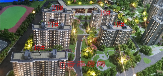 空港錦繡城沙盤圖上將要推出的首批房源 空港錦繡城沙盤圖上將要推出的首批房源