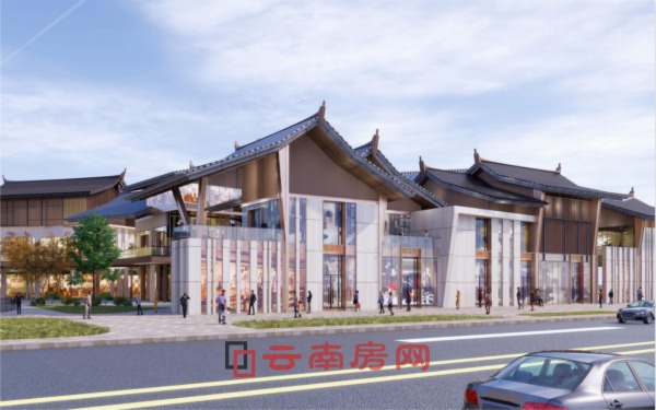 綠地·滇池國(guó)際健康城商業(yè)地塊古建筑群獨(dú)特顯眼 綠地·滇池國(guó)際健康城商業(yè)地塊古建筑群獨(dú)特顯眼