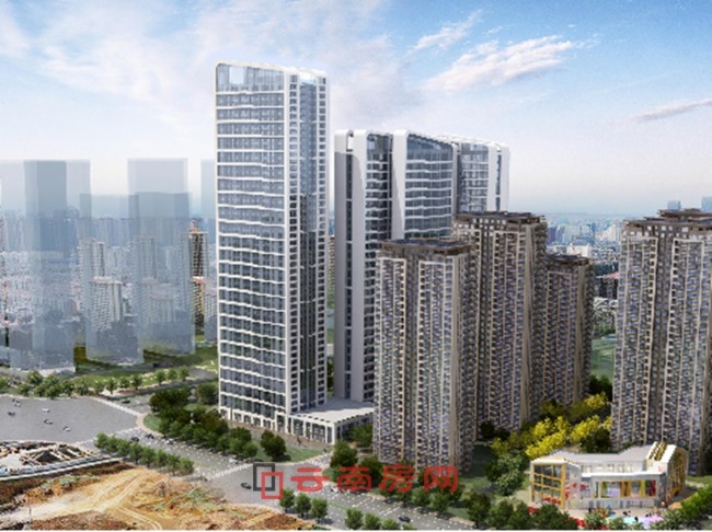 中駿天譽A6地塊實景鳥瞰圖 中駿天譽A6地塊實景鳥瞰圖