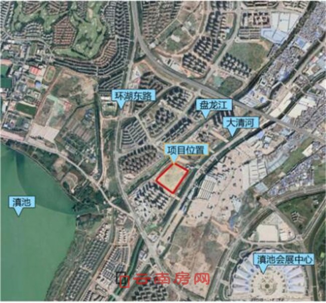 萬科翡翠濱江新地塊位置圖 萬科翡翠濱江新地塊位置圖