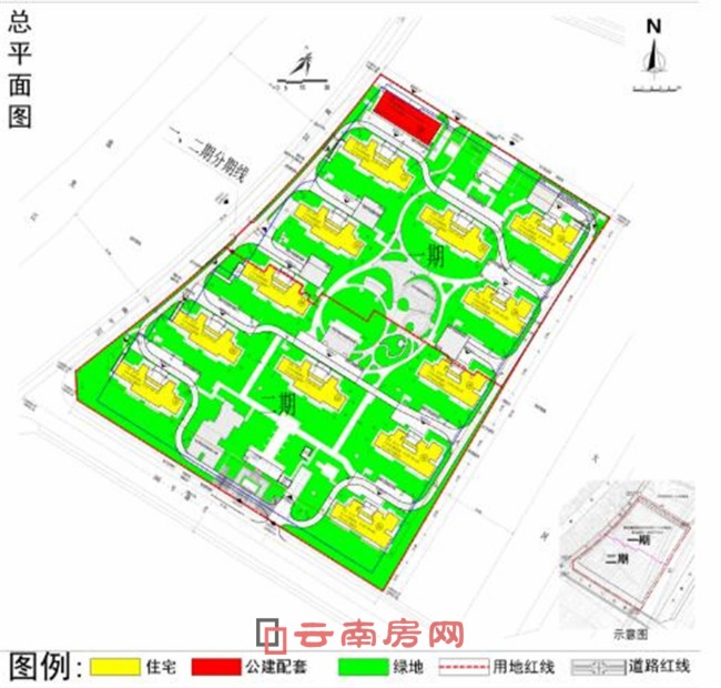 萬科翡翠濱江新地塊總平面圖 萬科翡翠濱江新地塊總平面圖