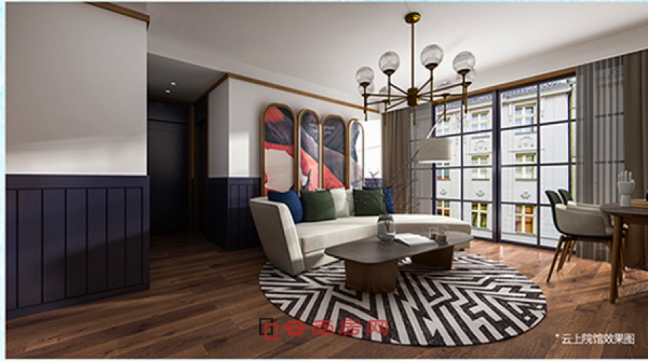 昆明桃花源·清風明月樣板間效果圖:極為少見的公寓陽臺設計 昆明桃花源·清風明月樣板間效果圖:極為少見的公寓陽臺設計