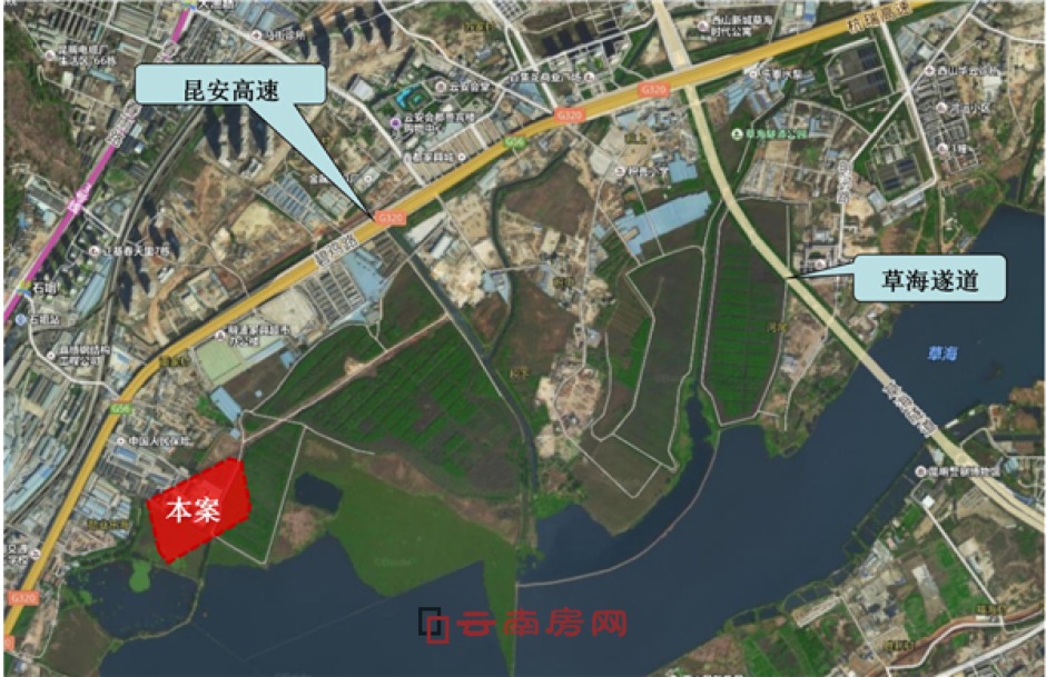 昆明融創(chuàng)文旅城A27地塊區(qū)位圖 昆明融創(chuàng)文旅城A27地塊區(qū)位圖